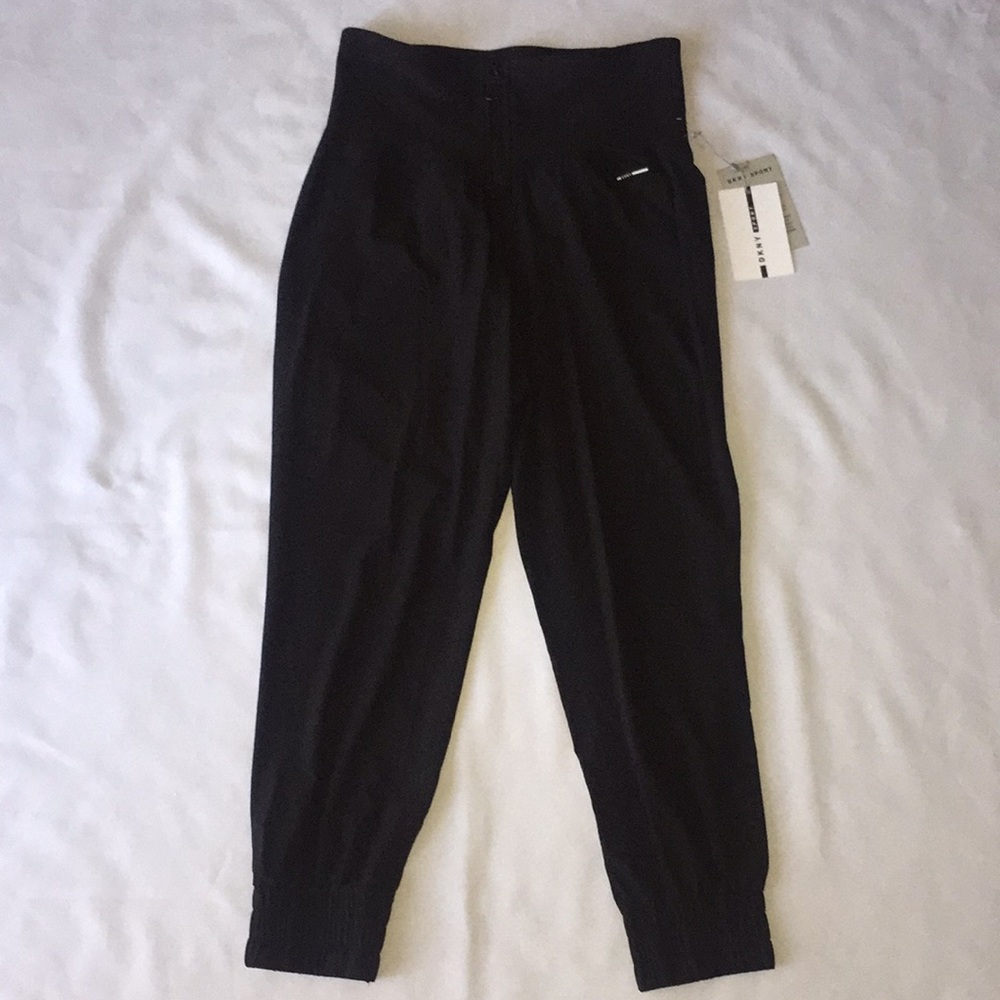 DKNY Sport Black Joggers Sz Medium